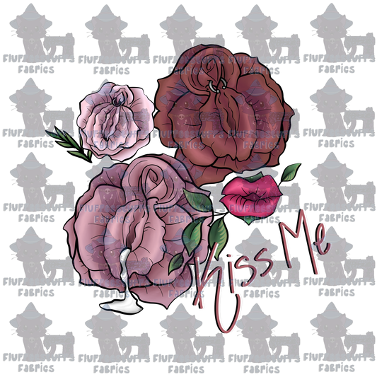 Panel Slippery Rose Kiss Me