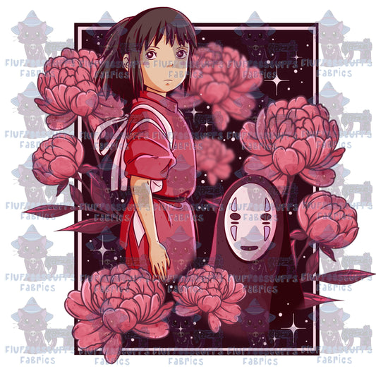 Panel Studio Friends No Face Girl Pink