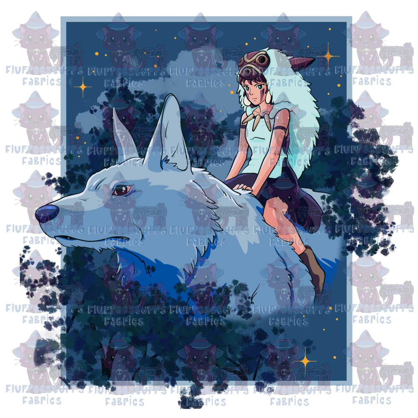 Panel Studio Friends Wolf Princess Strong