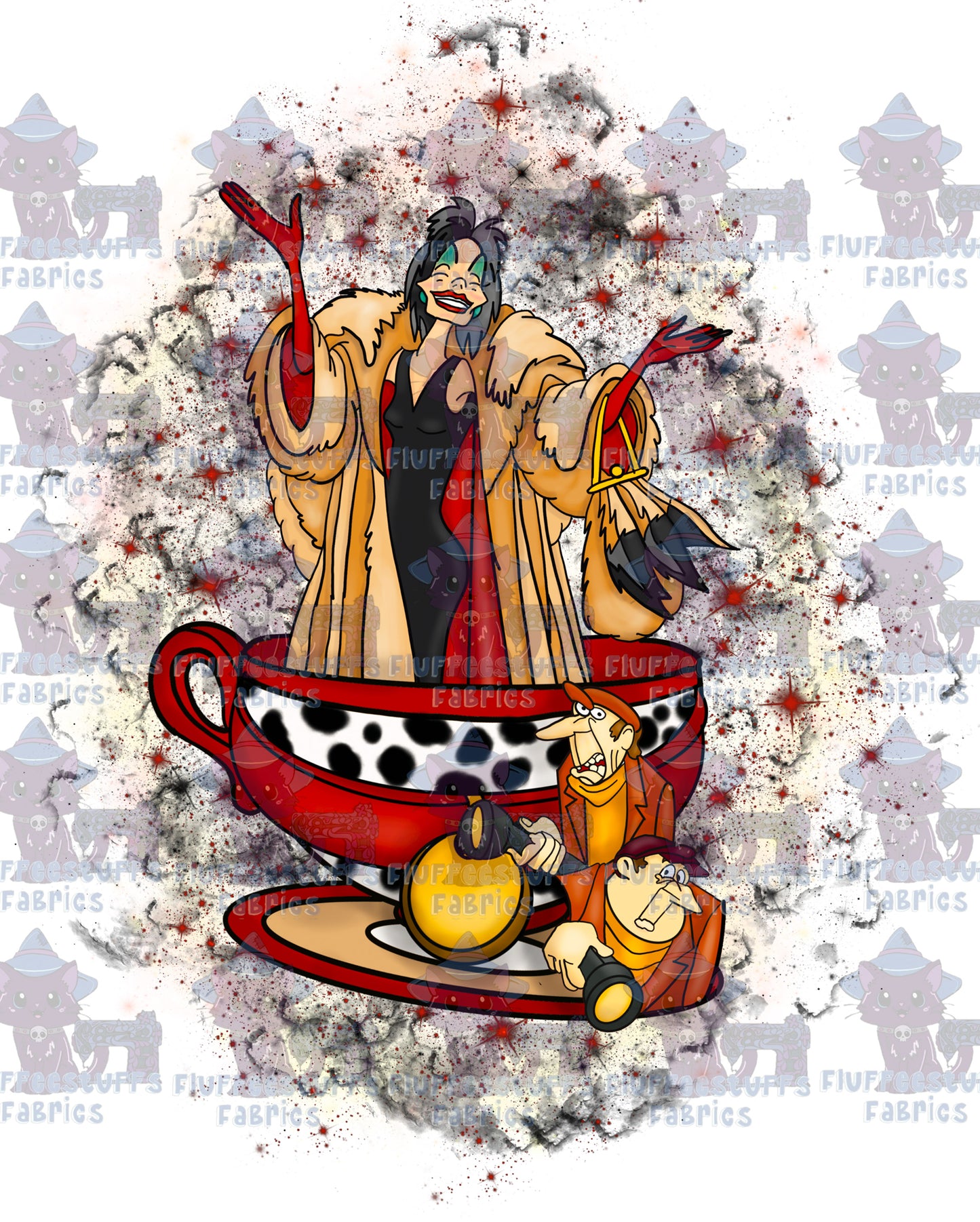 Panel Villain Tea Fashion Diva