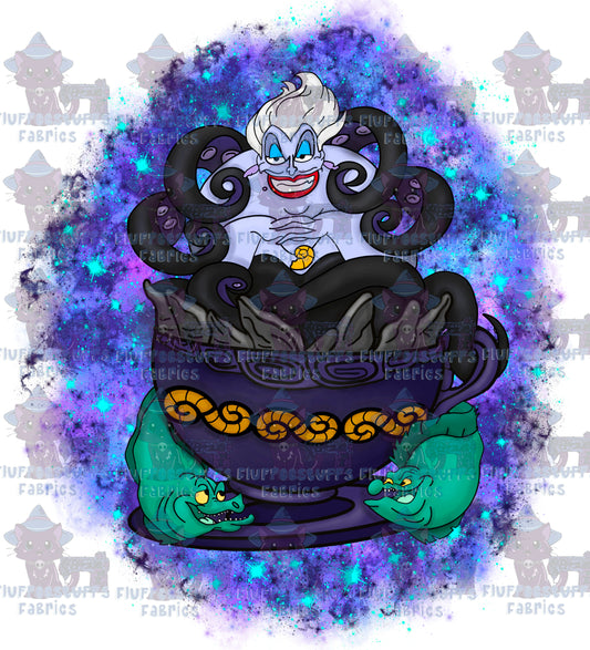 Panel Villain Tea Sea Witch