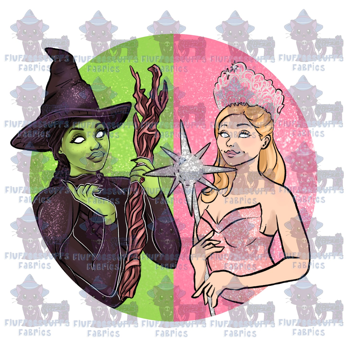 Panel Wicked Witch Duo