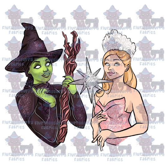Panel Wicked Witch Pair