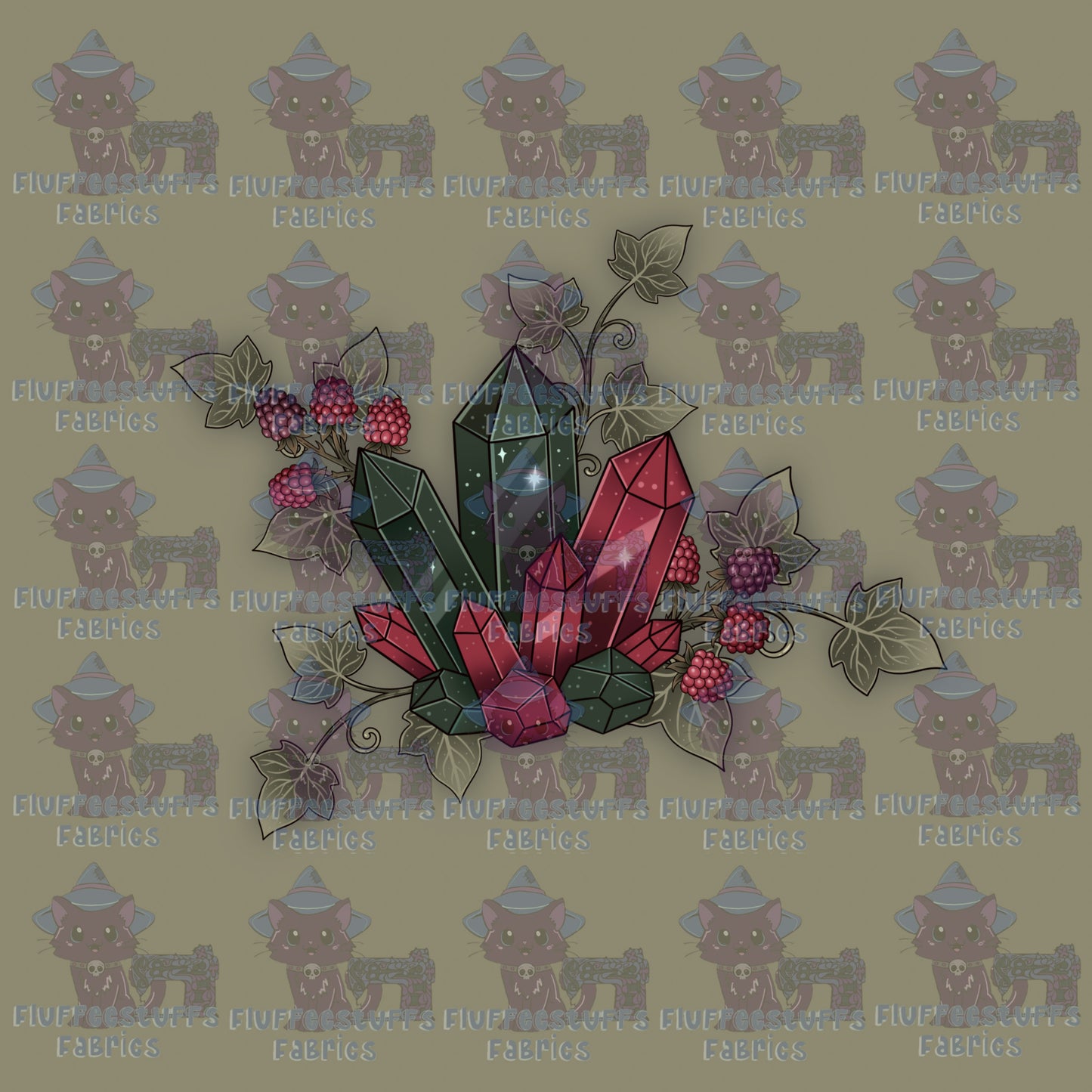 Panel Wild Berry Fairy Crystal
