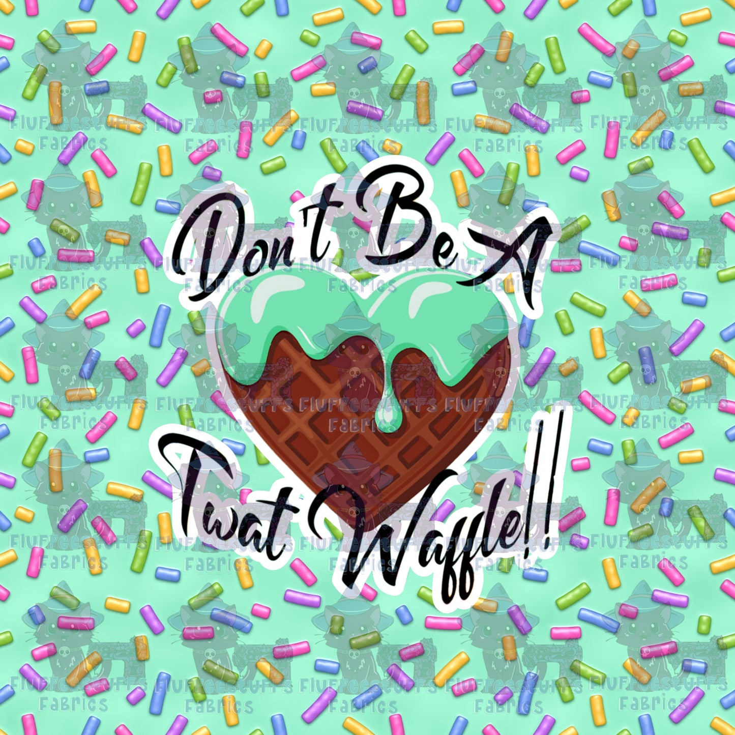 Panel_ Don't Be A Tw*t Waffle Dark