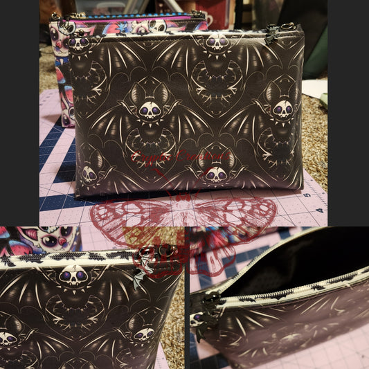 Cute Bat Purse with Chain Strap