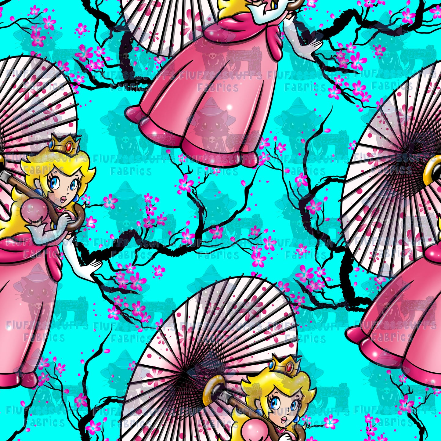 Plumber Brothers Peach and Cherry Blossoms