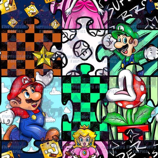 Plumber Brothers Puzzle Pieces