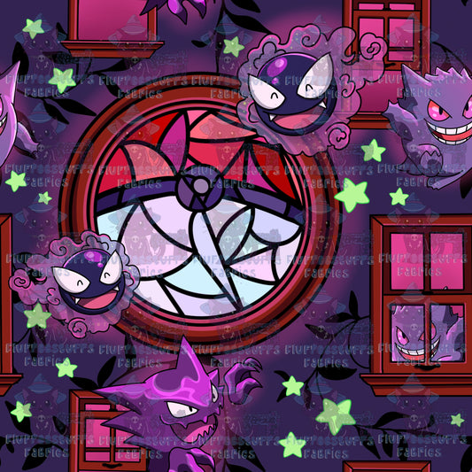 Pocket Pals Haunted Stained Glass