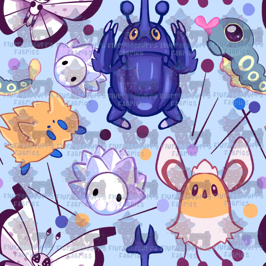 Pocket Pals Pins and Bugs Blue