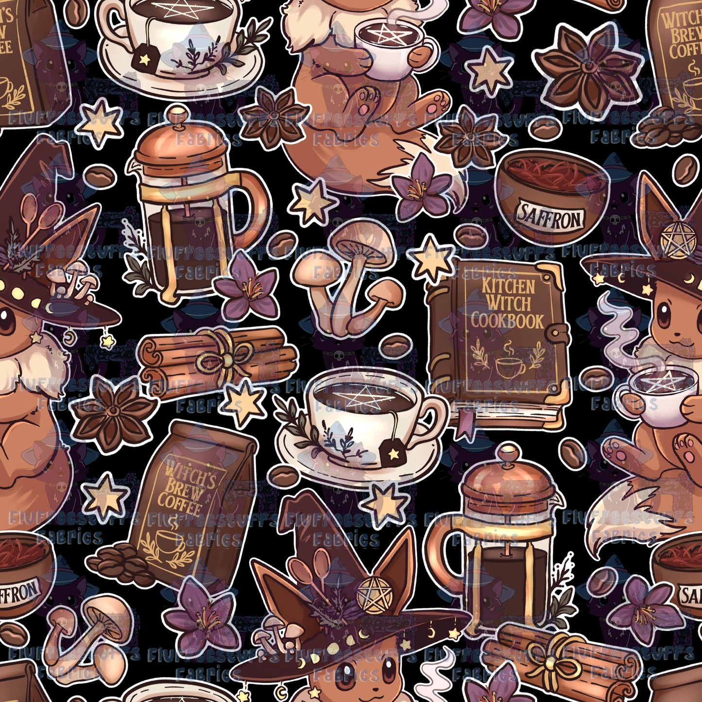Pocket Pals Witchy Fox Kitchen C