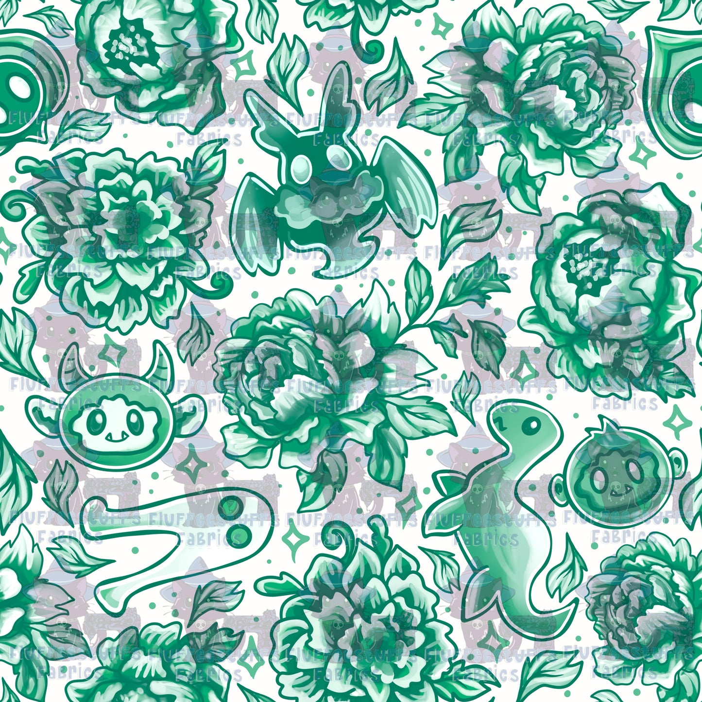 Porcelain Cryptid Minted Green