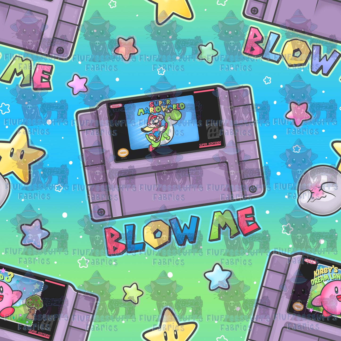 Retro Game Cartridge Blow Me