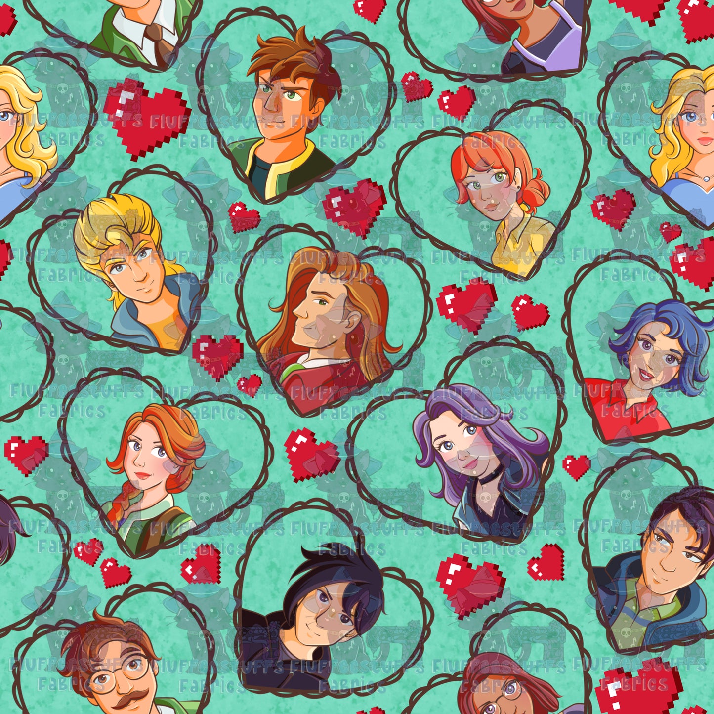 SDV Hearts Mashup Ketchum