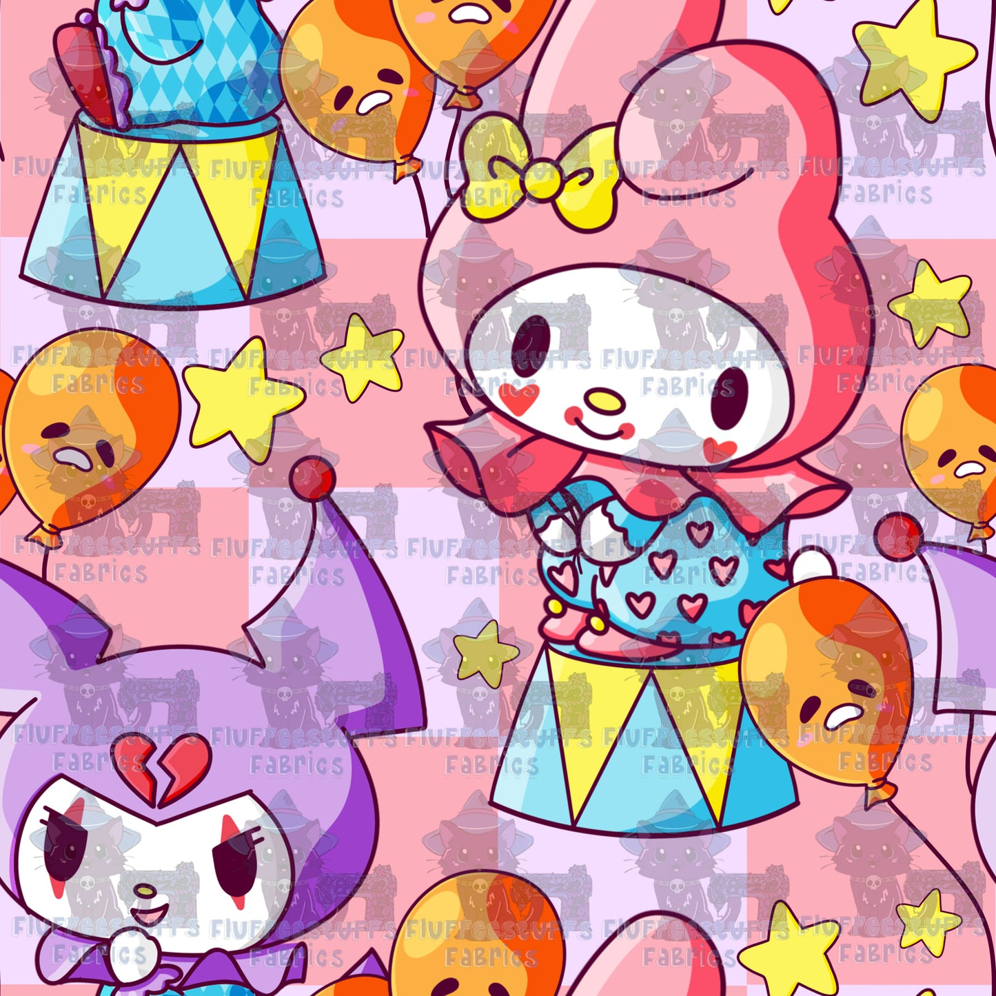 Sanrio Circus Clown Friends