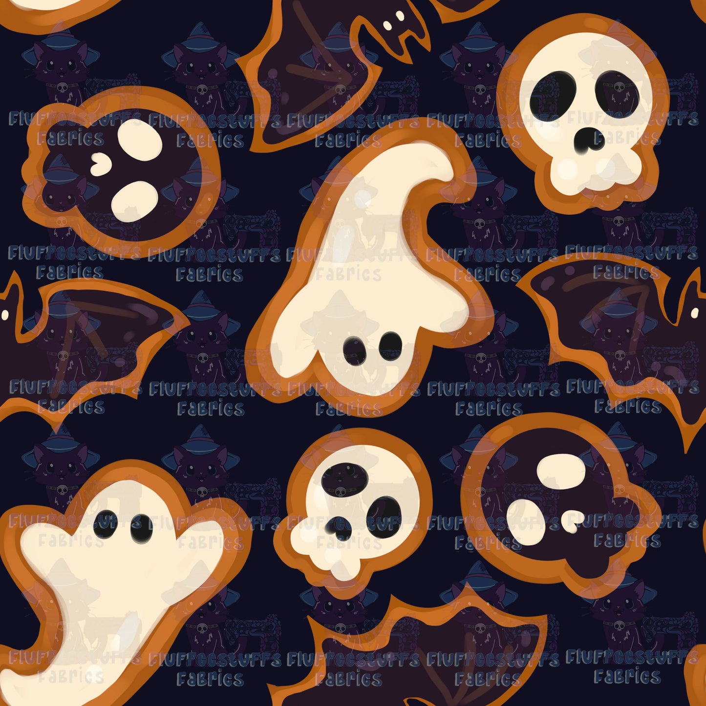 Santas Spooky Cookies Dark