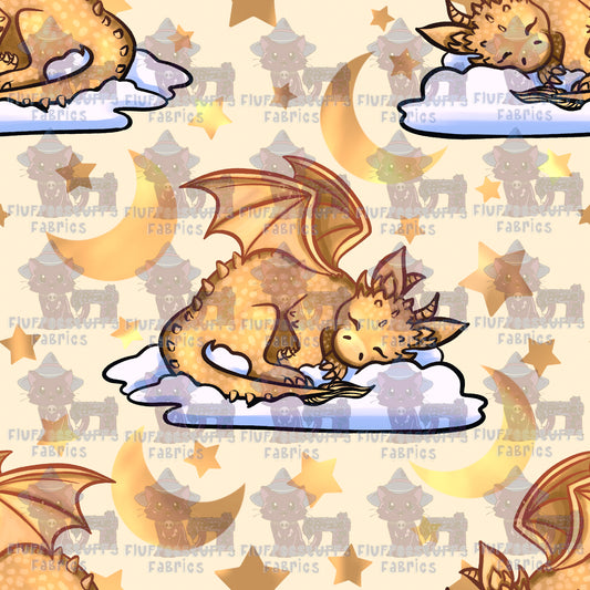 Sleepy Gold Dragon Cream