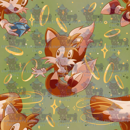 Speedy Hedgehog Flying Tails