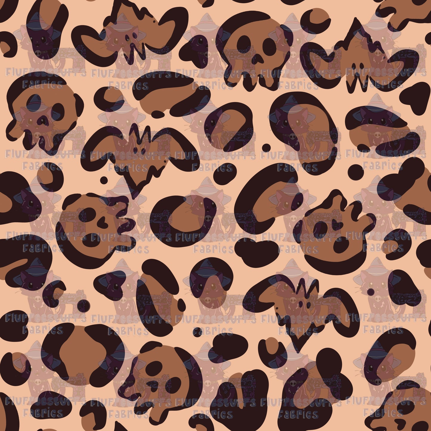 Spooky Cheetah Print D