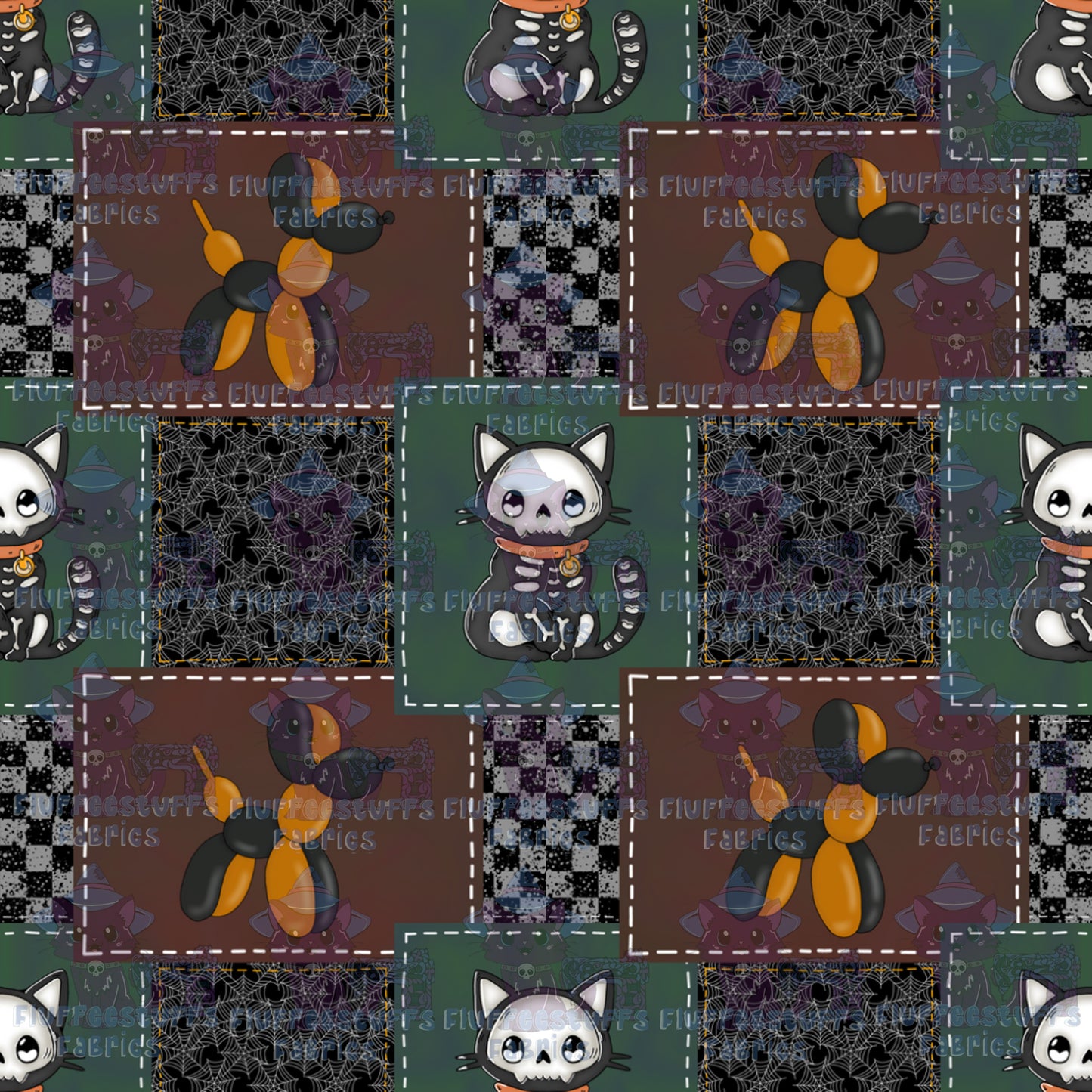 Spooky Patchwork A