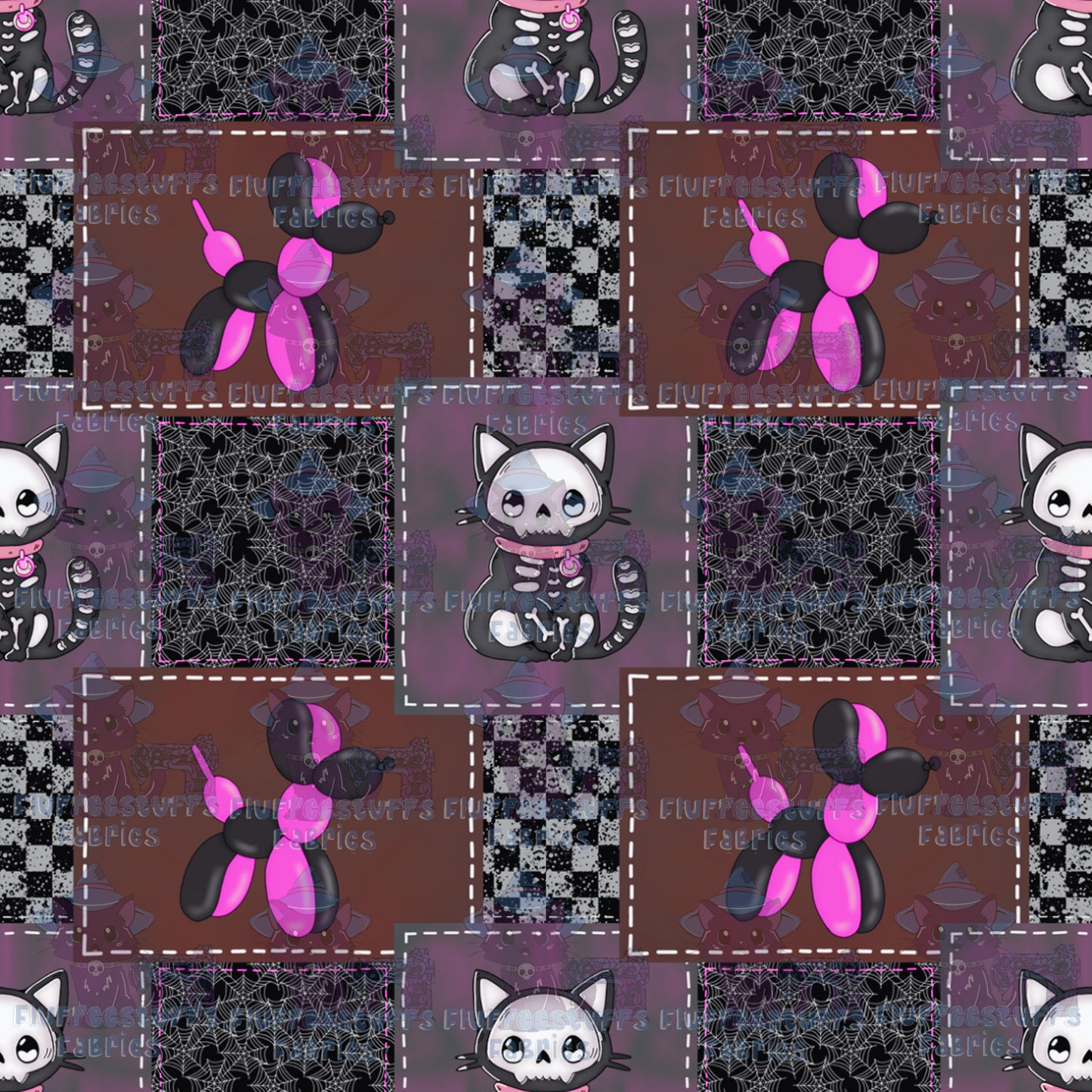 Spooky Patchwork D
