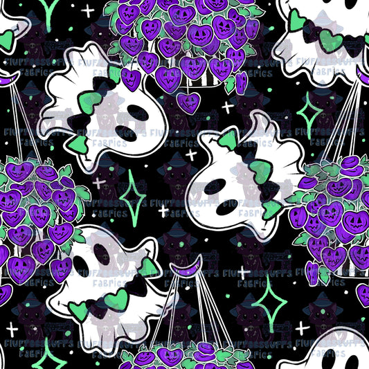 Spooky String of Hearts C