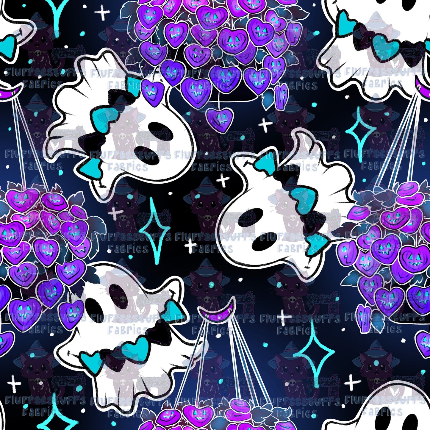 Spooky String of Hearts D