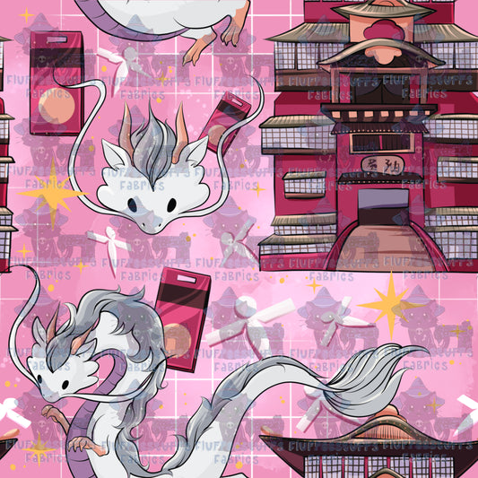 Studio Friends Chibi Dragon Pink