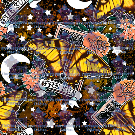 Butterfly Tarot The Sun on the Eastern Tiger Vibrant