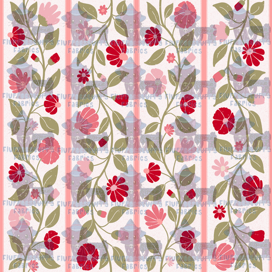 Trailing Floral Wallpaper