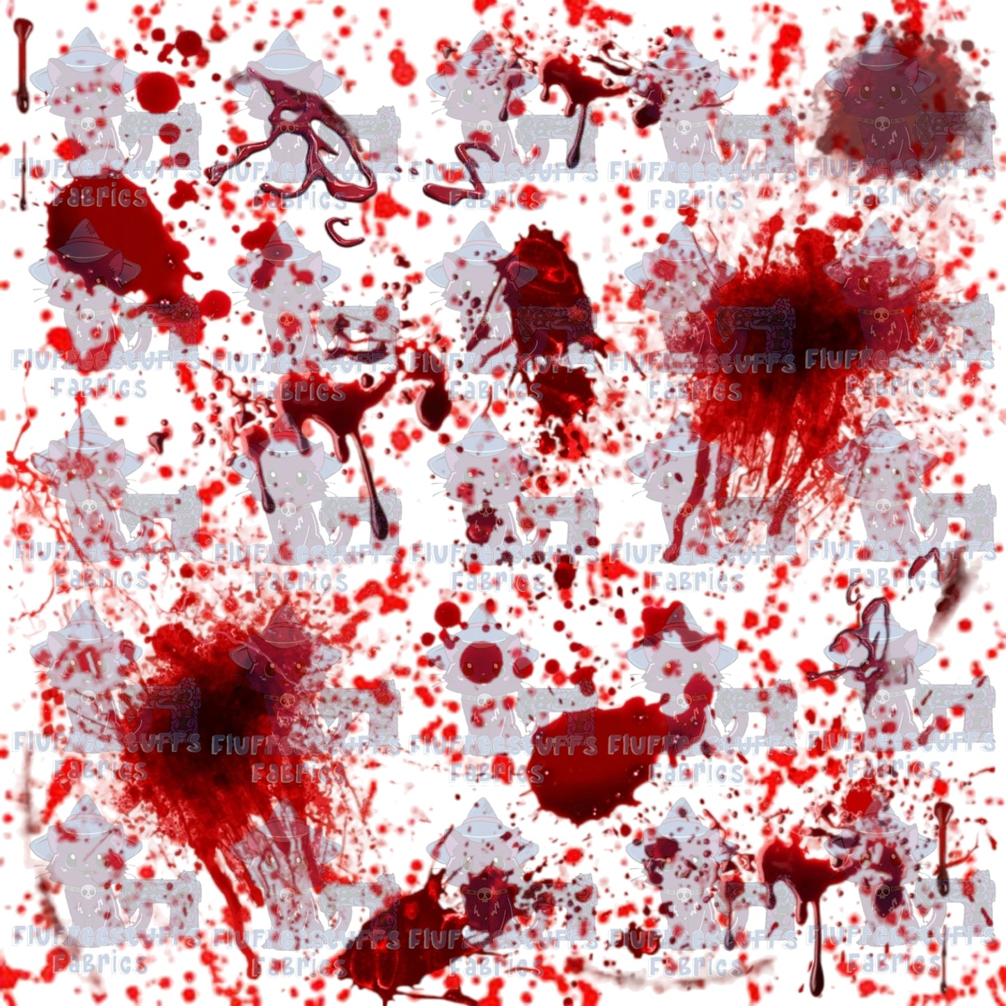 Transparent Blood Splatter FSF