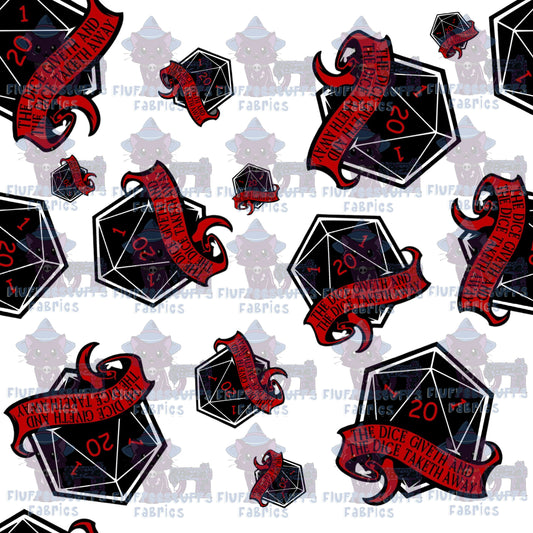 Transparent Dice Giveth_
