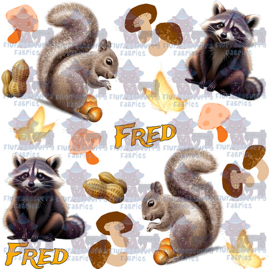 Transparent Peanut and Fred