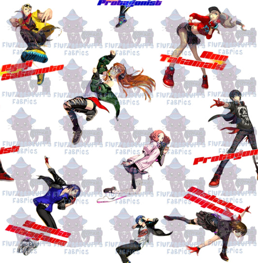 Transparent Persona Five Toss