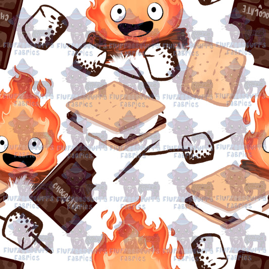 Transparent Studio Friends Fire Demon Smores