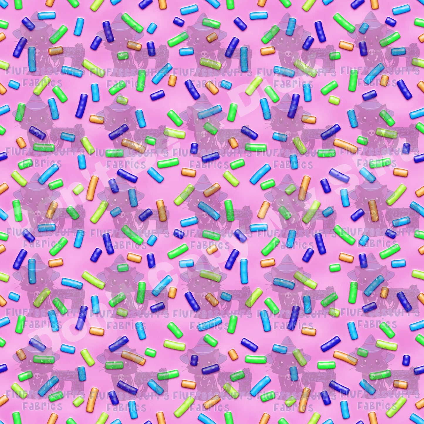 Twat Waffle Sprinkles Pink Coord