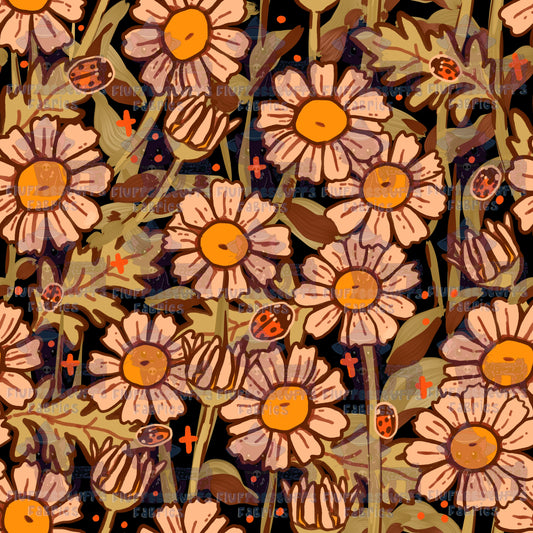 Vintage Daisy Garden C
