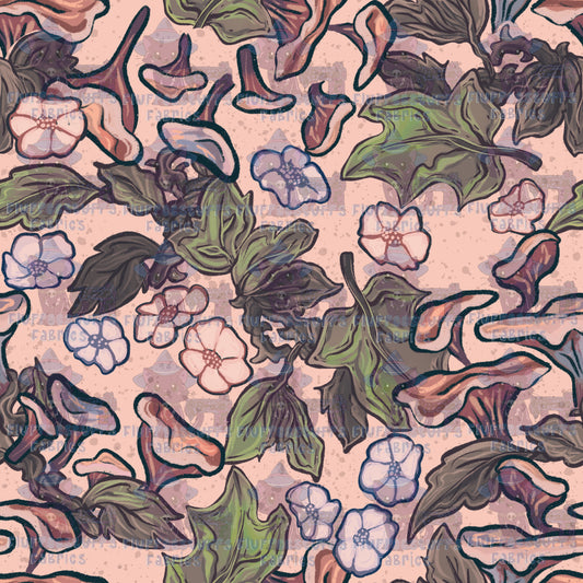 Vintage Mushrooms Oyster A