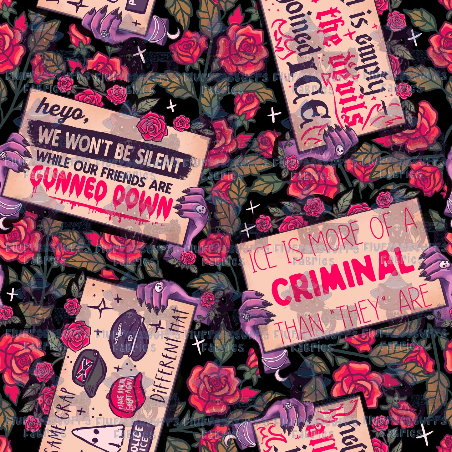 Witchy Protest Signs B