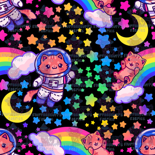 rainbow space kitties 2