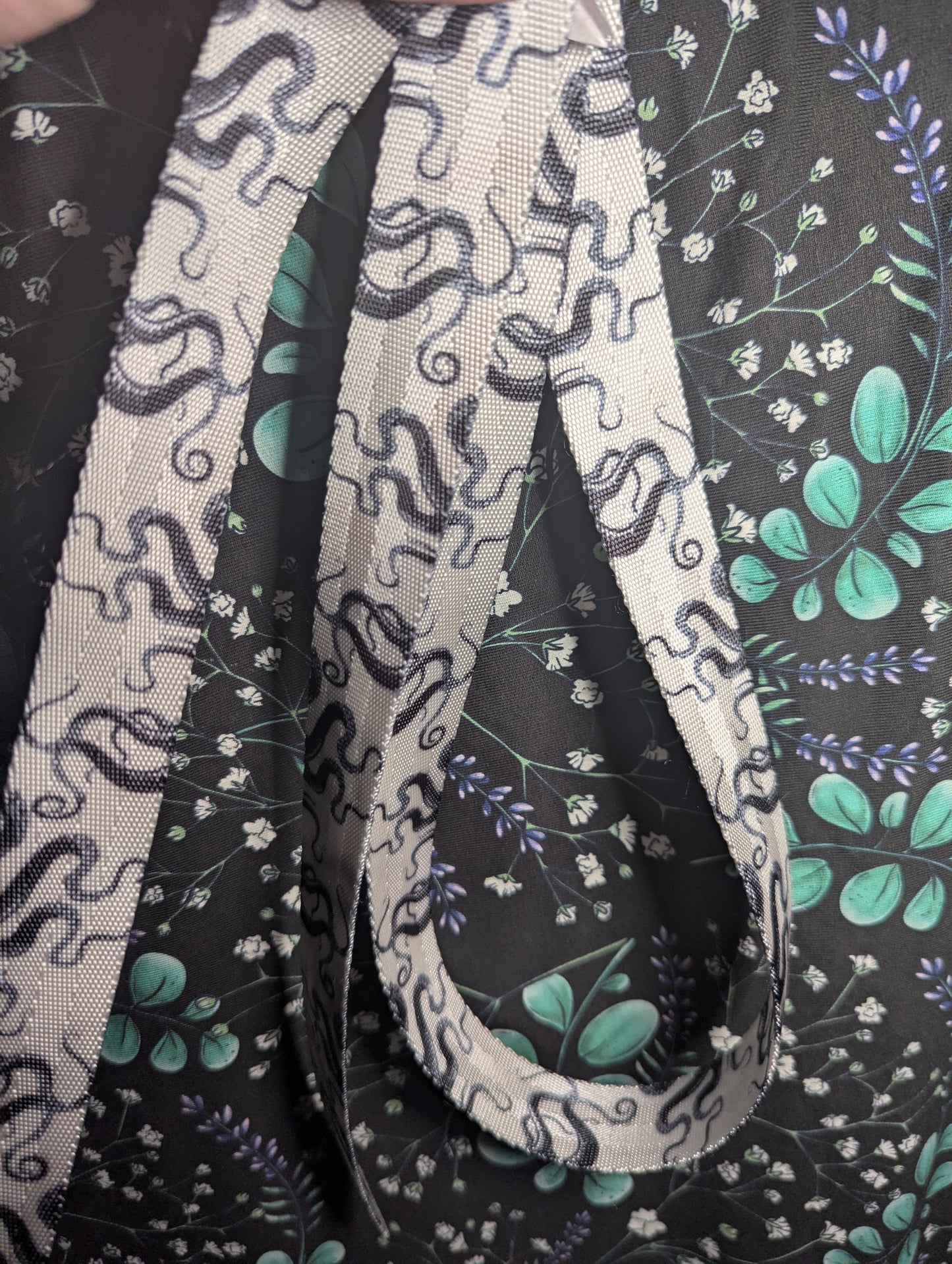Black Tentacle 1in Webbing