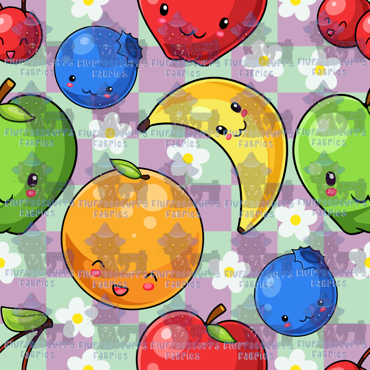 Happy Fruit Pastel