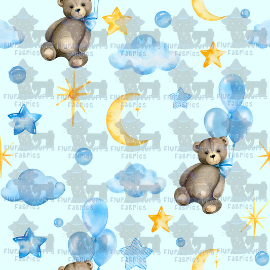 Teddy Bears Blue